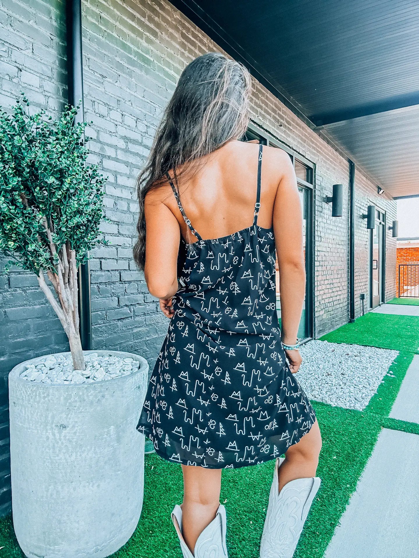 Branded Western Dress