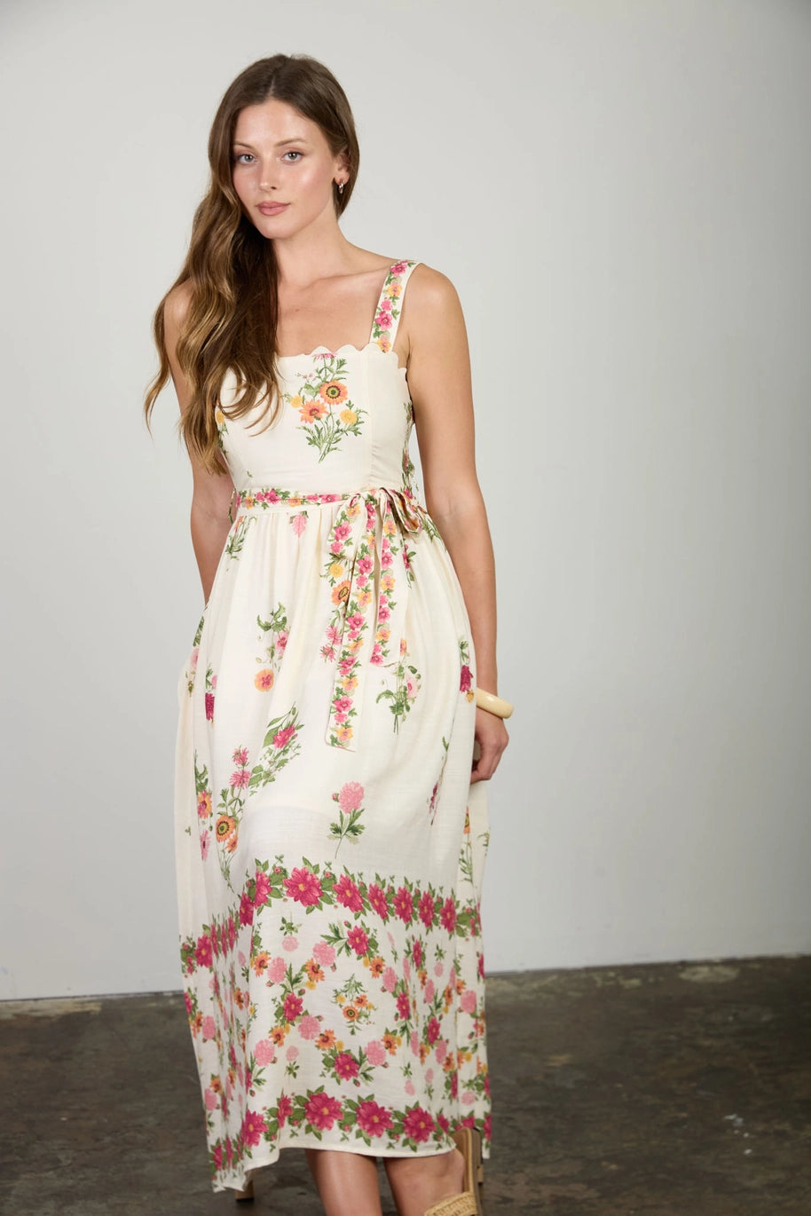 Boho Floral Dress