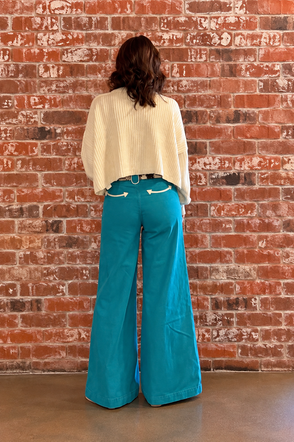 Turquoise Trailblazer Jeans