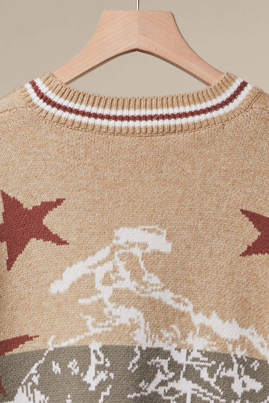 Bustin Broncs Cardigan