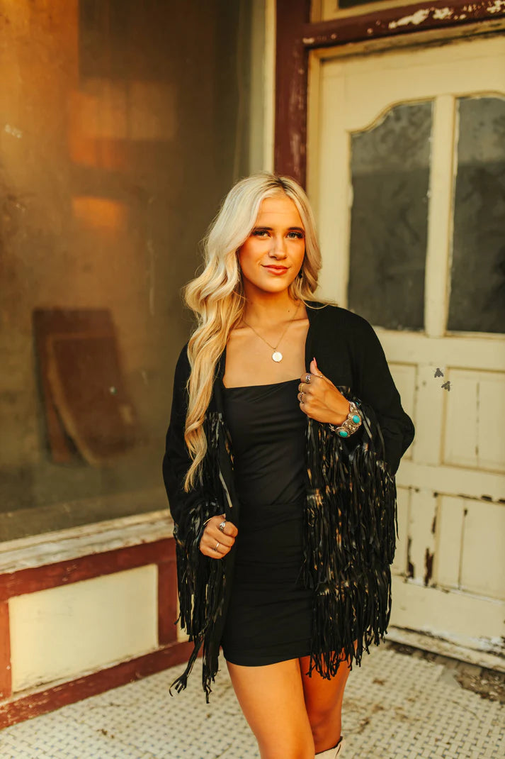 FRINGE FINATIC * TUXEDO JACKET