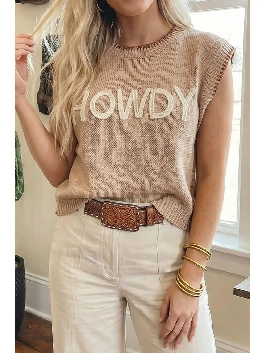 Howdy Sweater Vest