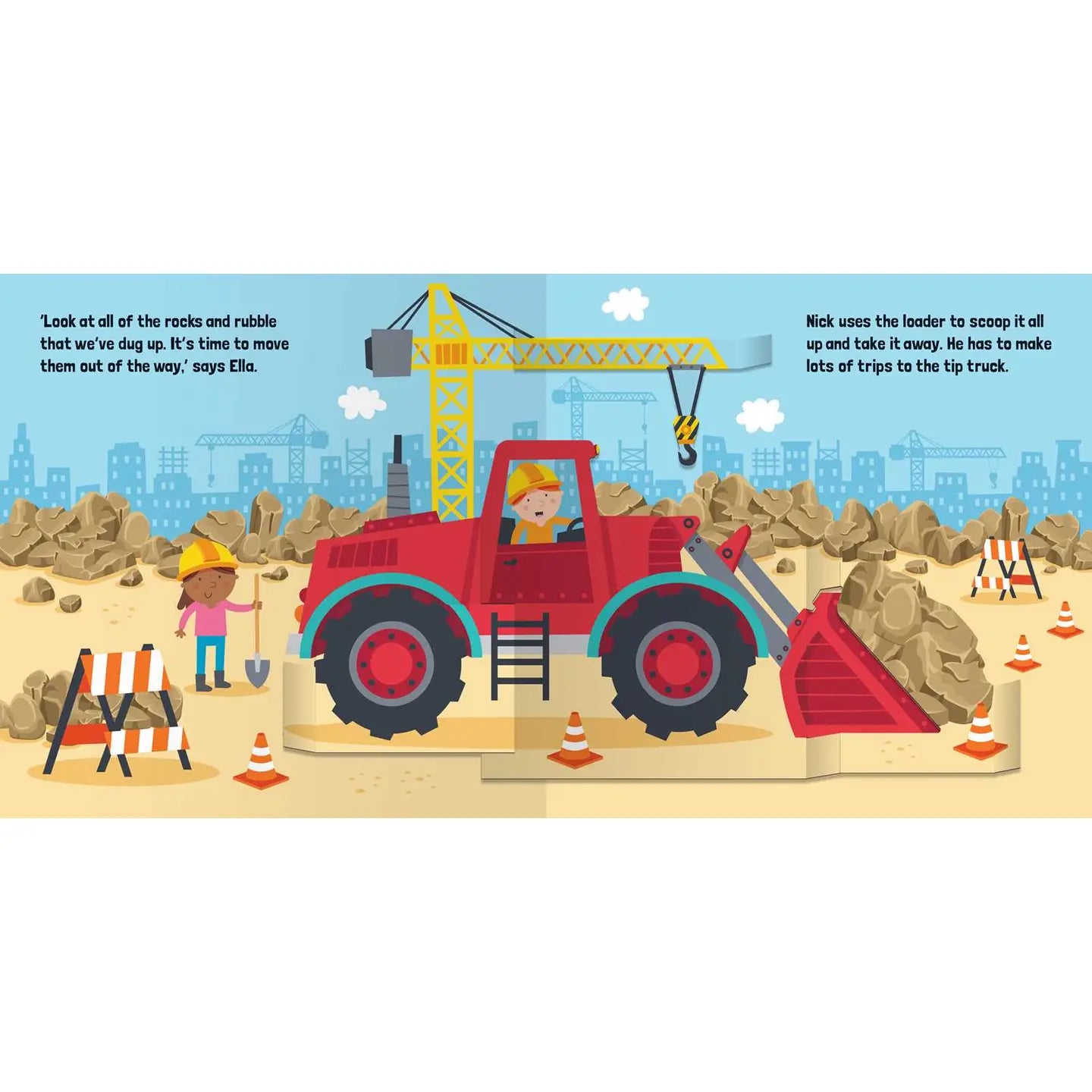 Trucks & Diggers: Pop-Up Book By
