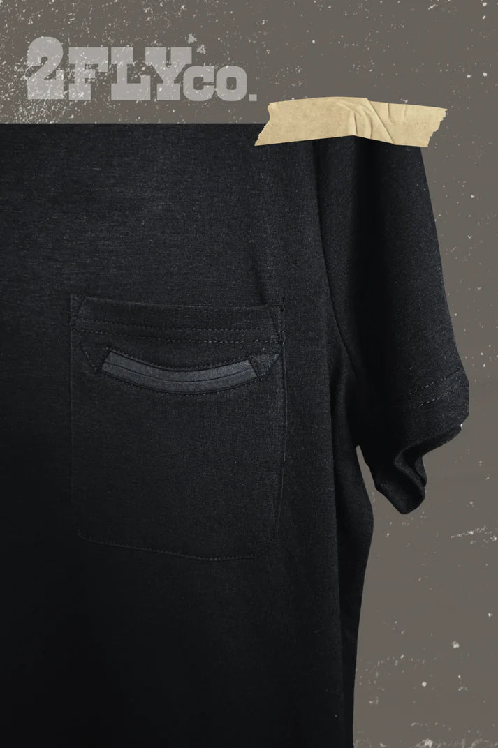 Handy as a Pocket Midnight Tee by 2Fly