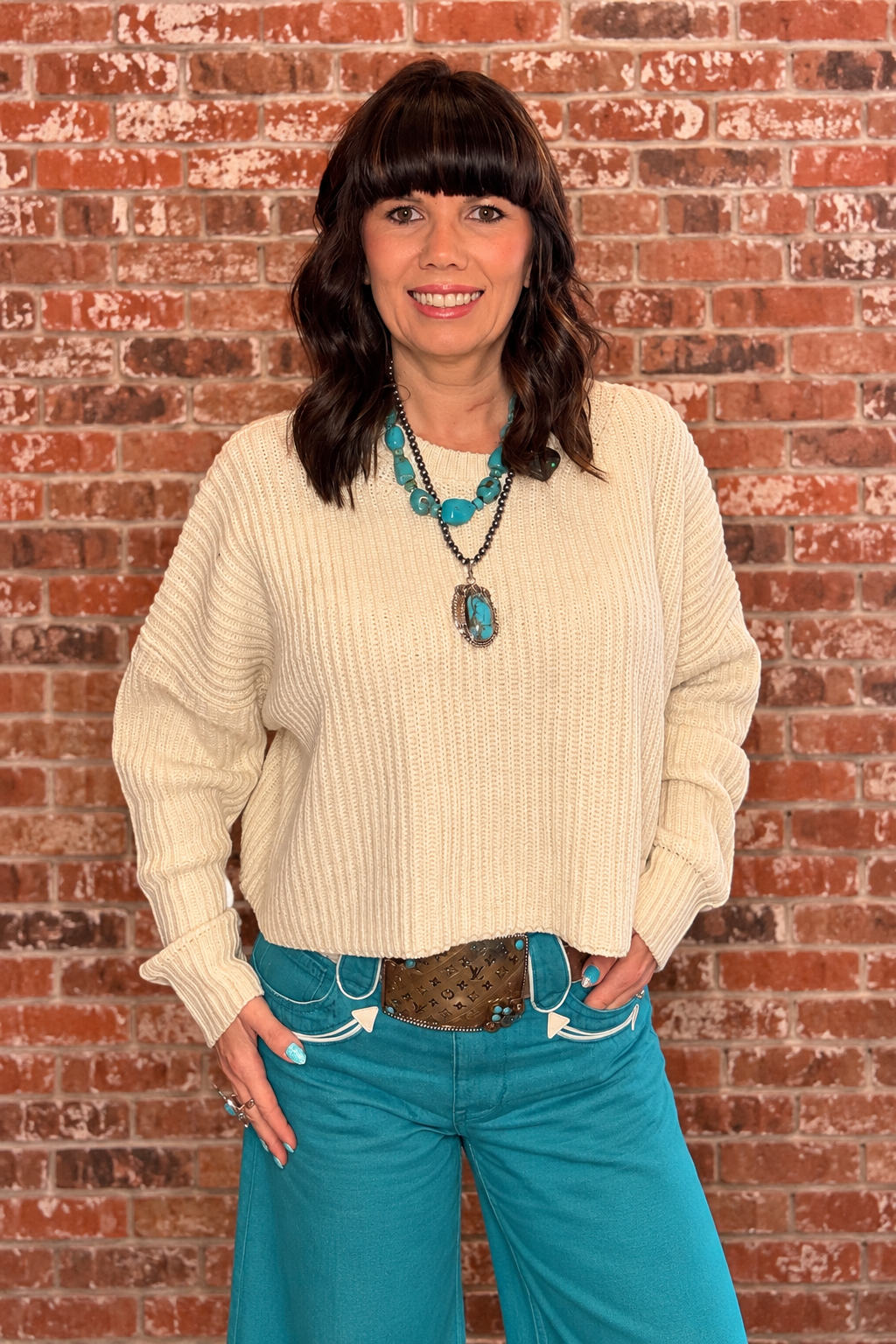 Cream of the Crop Sweater