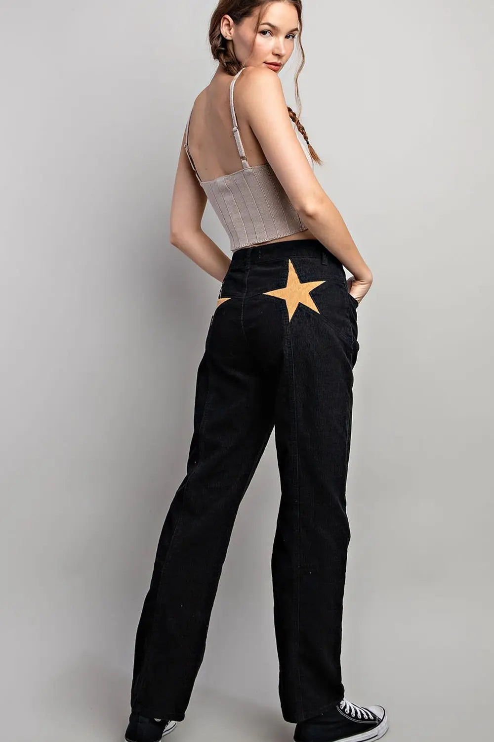 STAR CORDUROY PANTS