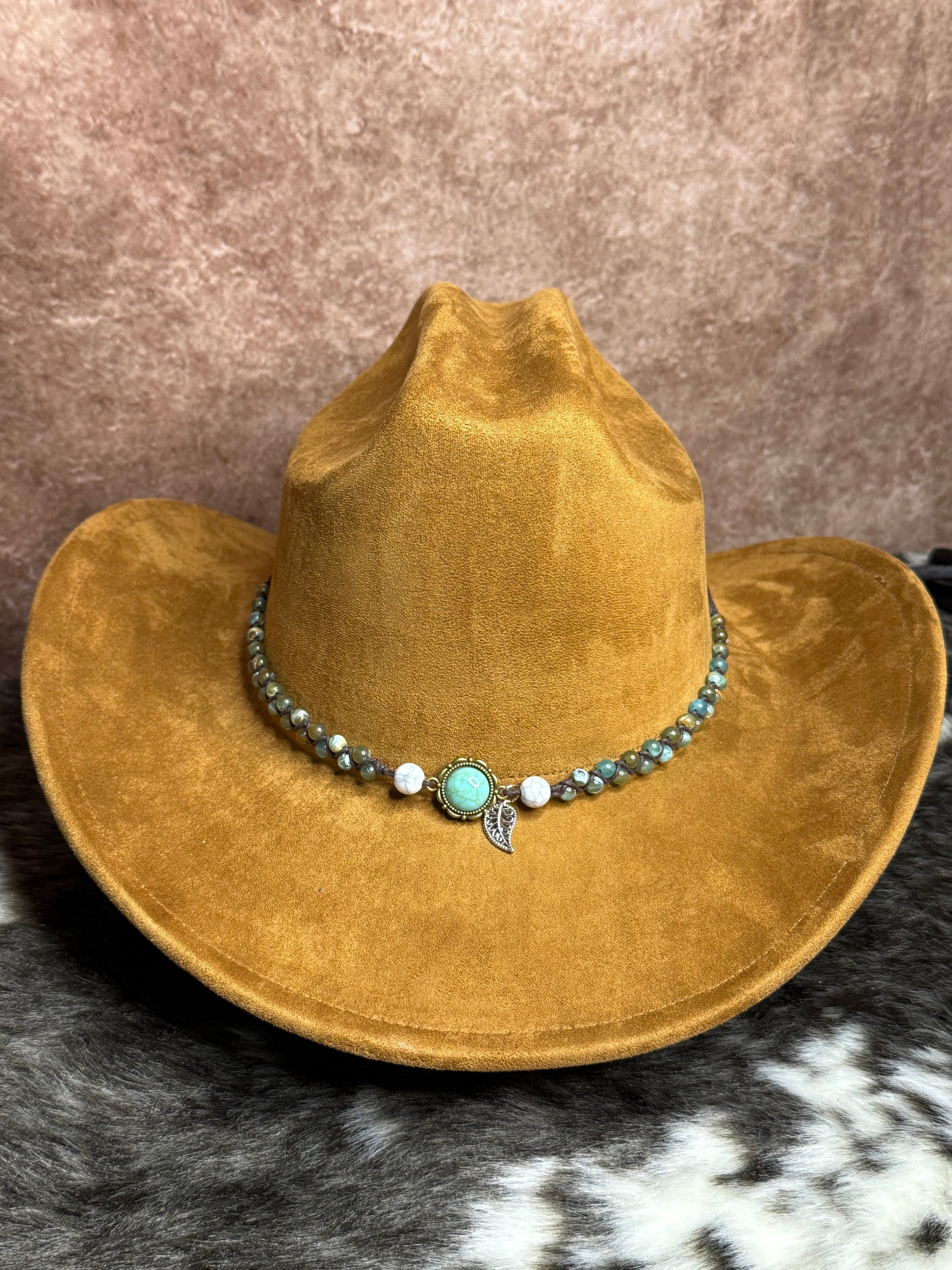 Premium Suede Cowboy Hat - Adjustable Straps Inside, Unisex Design, Size 56-58cm, Western Style, Fashionable & Functional, Shipped in a Box