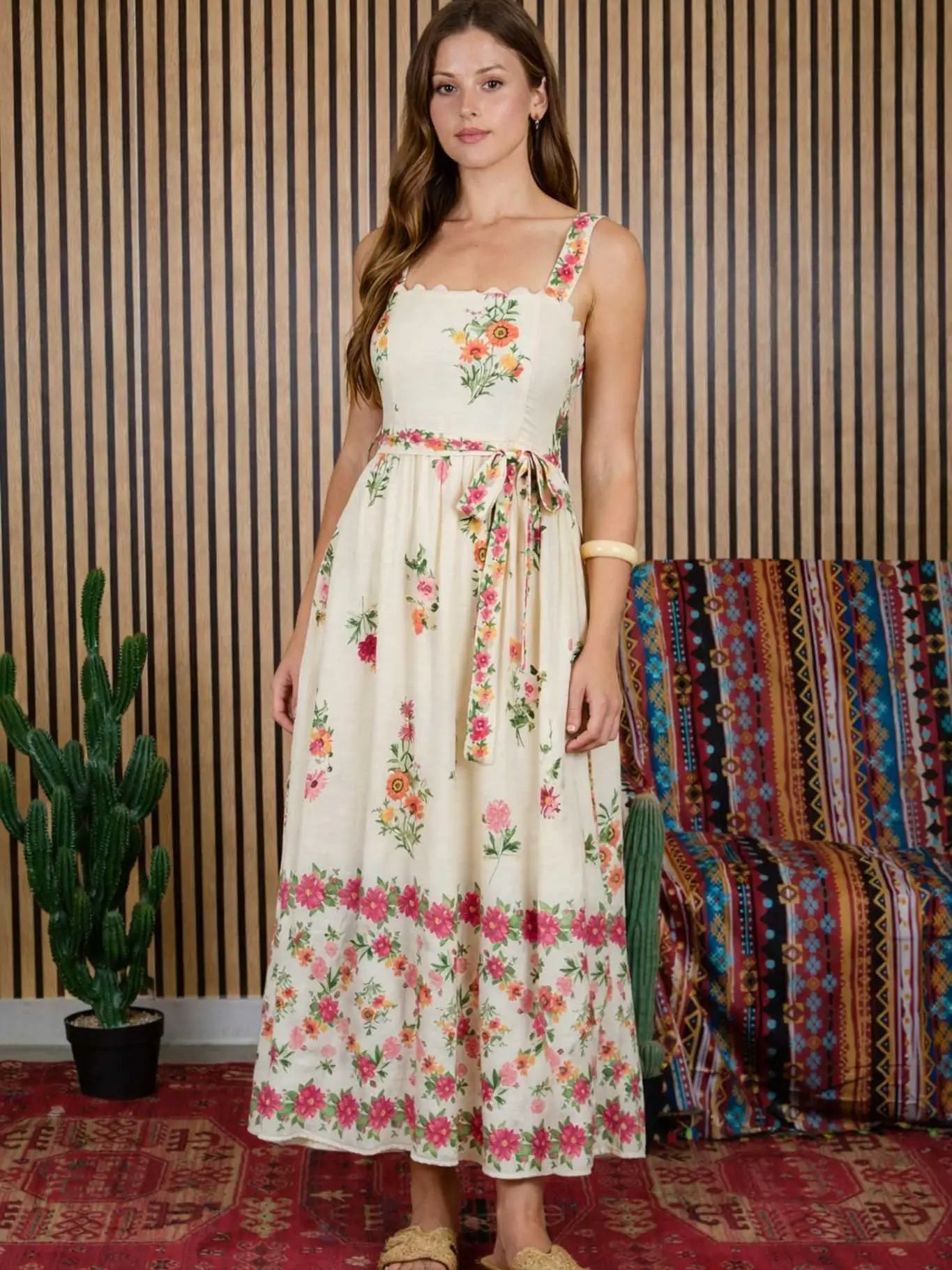 Boho Floral Dress