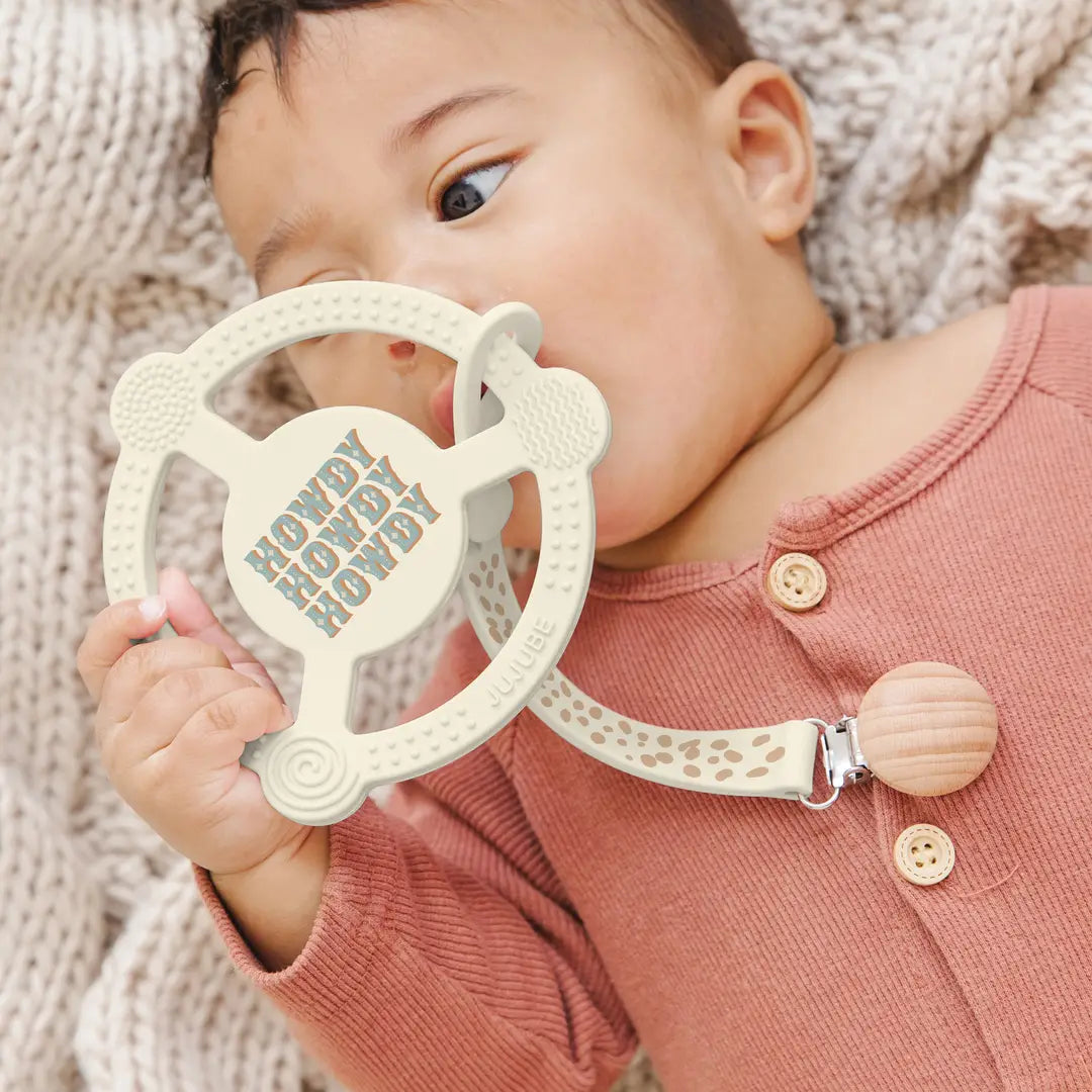 Howdy Howdy Teething Ring