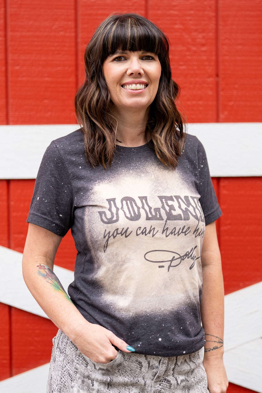Jolene Bleached Tee