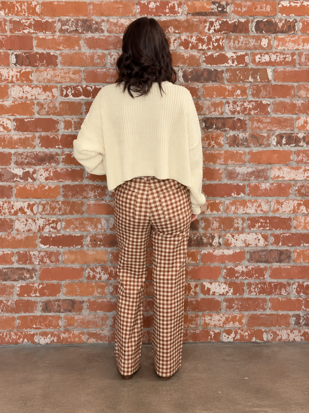 Giddy Up Gingham Jeans