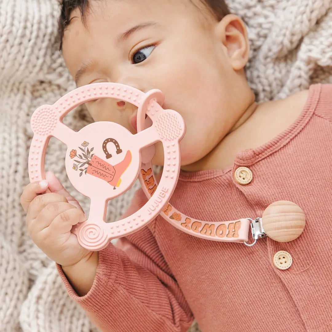 Howdy Honey Teething Ring