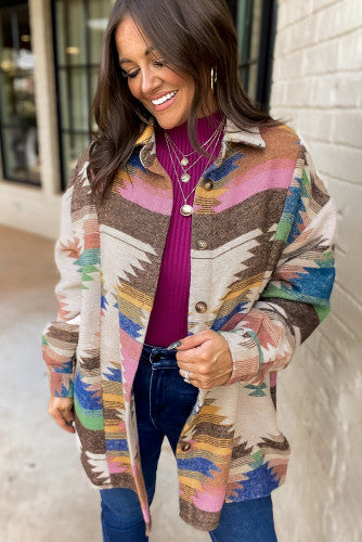 Aztec Mid-weight Coat