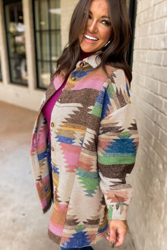 Aztec Mid-weight Coat