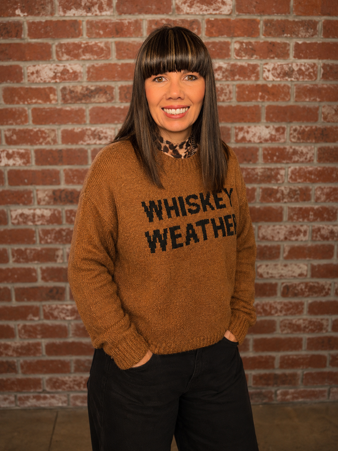Whiskey Weather Fall Sweater