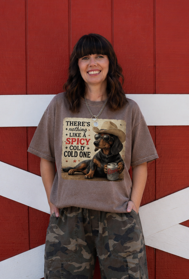 Spicy Cold One - Diet Coke Tee - Twisted Lasso Exclusive