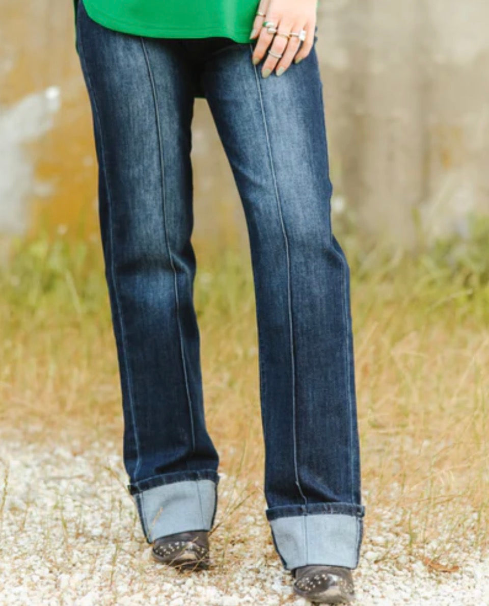 2 FLY - Line Drive Dark Wash Denim