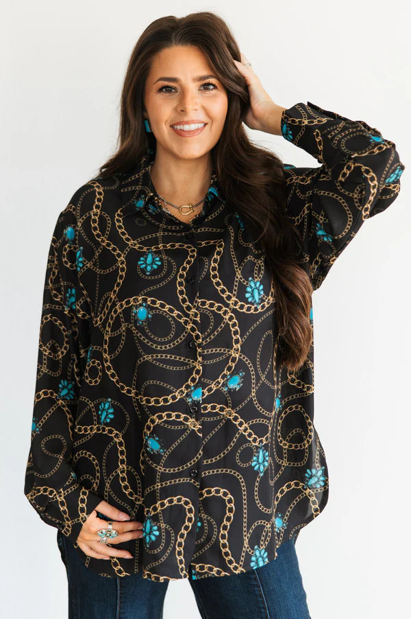 Chained Up Blouse