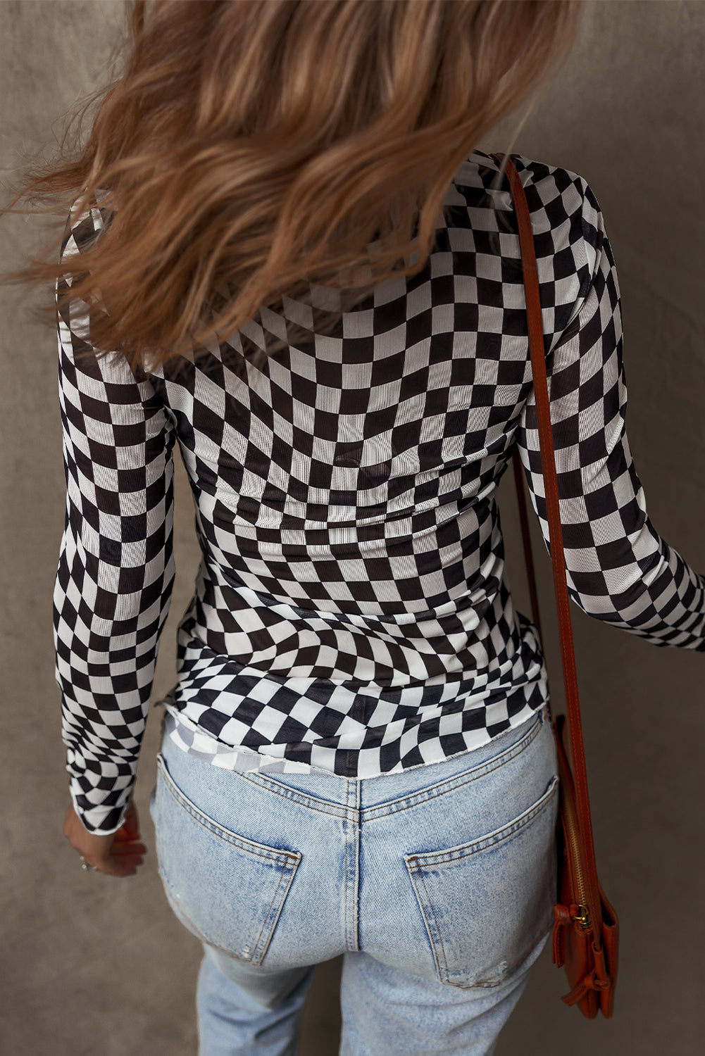 Checker Mesh Top