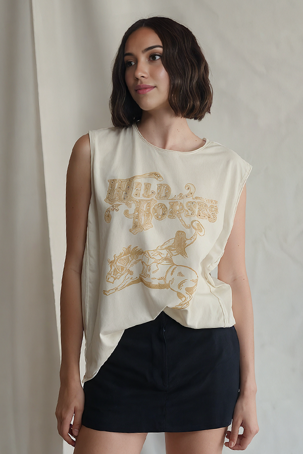 Lainey Wilson Wild Horses Muscle Tank