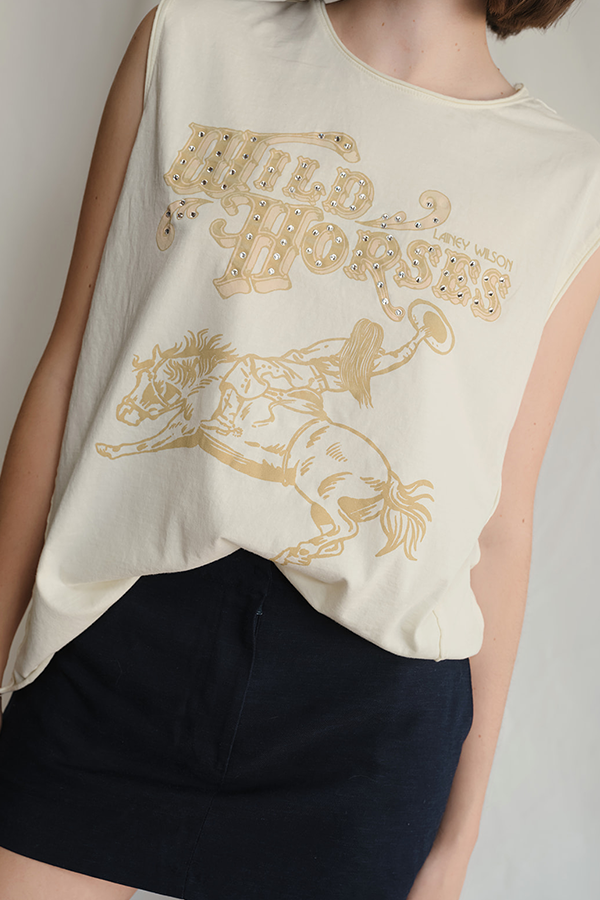 Lainey Wilson Wild Horses Muscle Tank