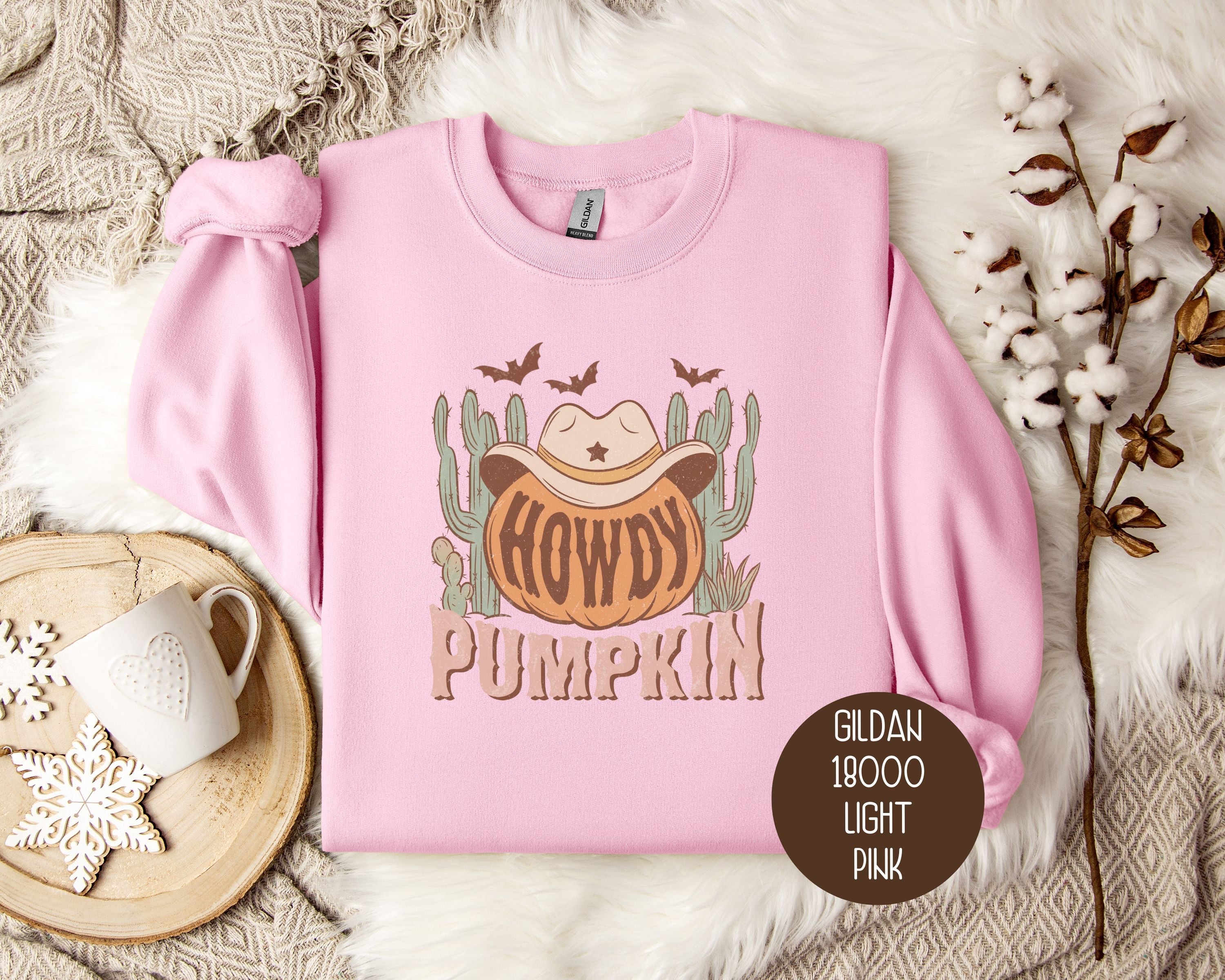 Howdy Pumpkin Western Sweatshirt