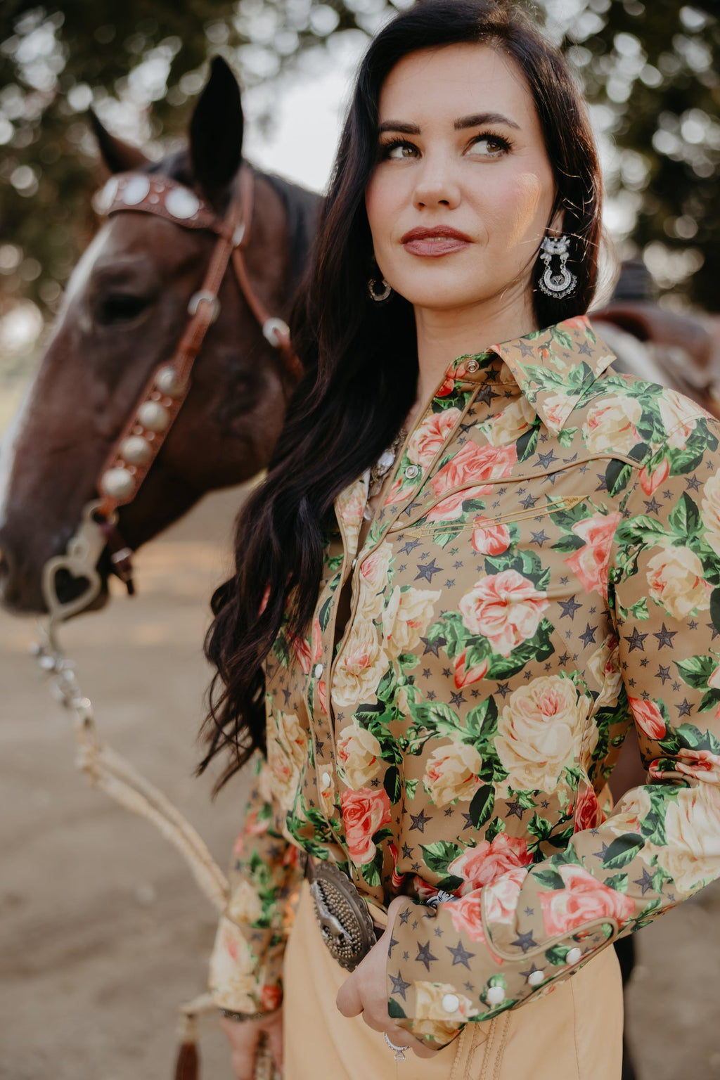 Wildflower Wishes Button Up