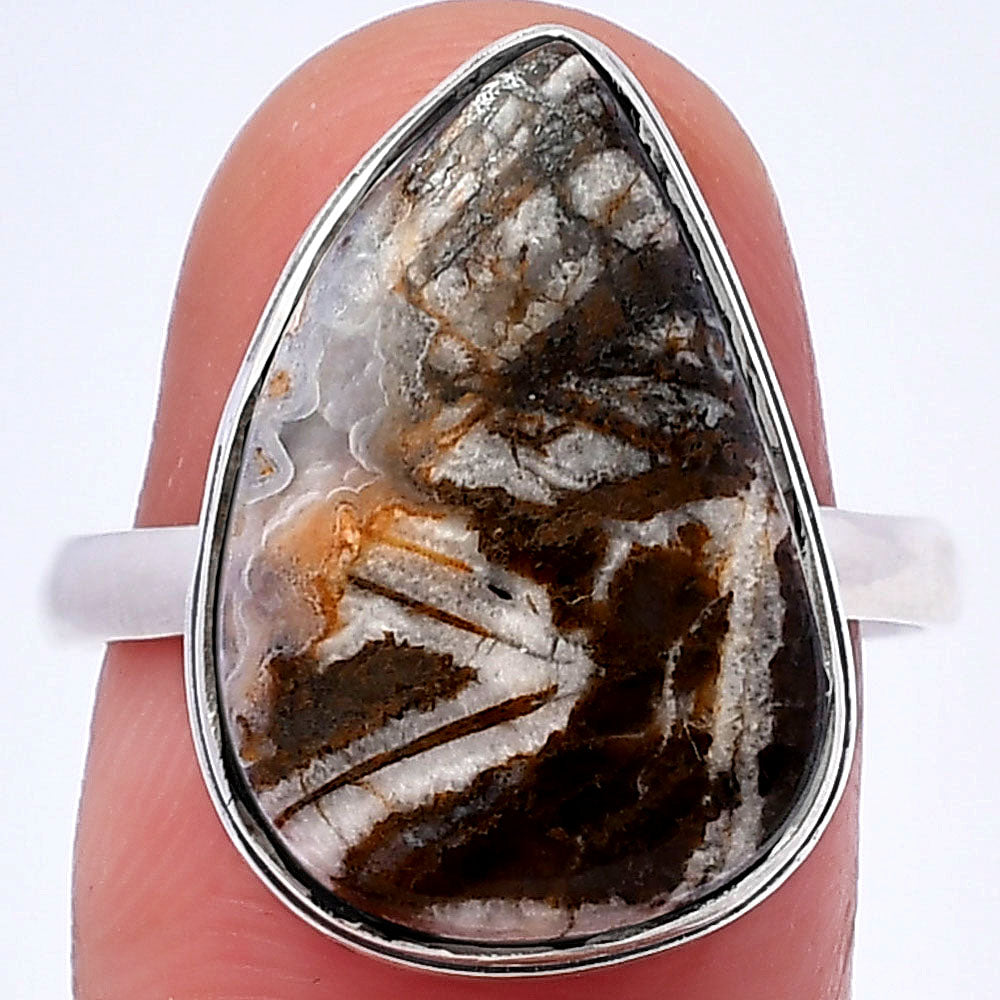 Natural Wild Horse Jasper Ring size-9 R-1007 SDR216241-0