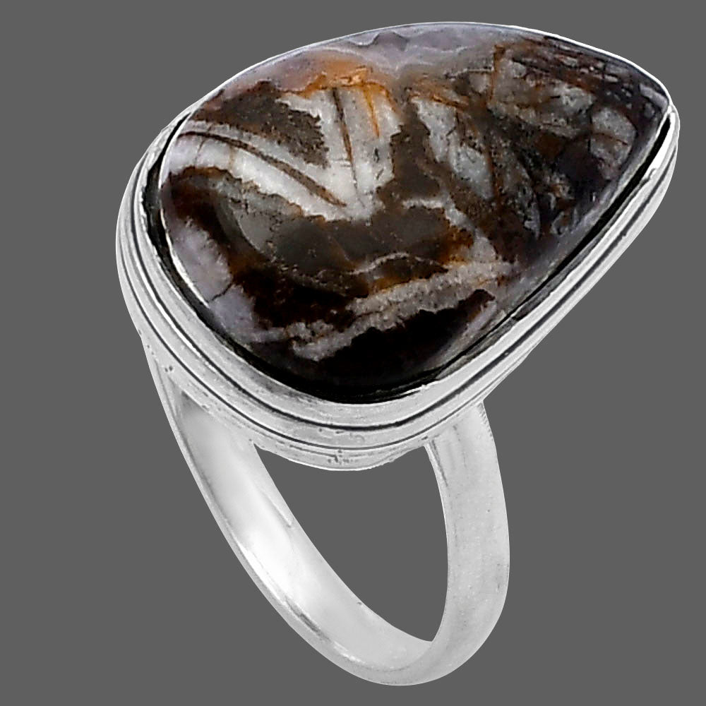 Natural Wild Horse Jasper Ring size-9 R-1007 SDR216241-2