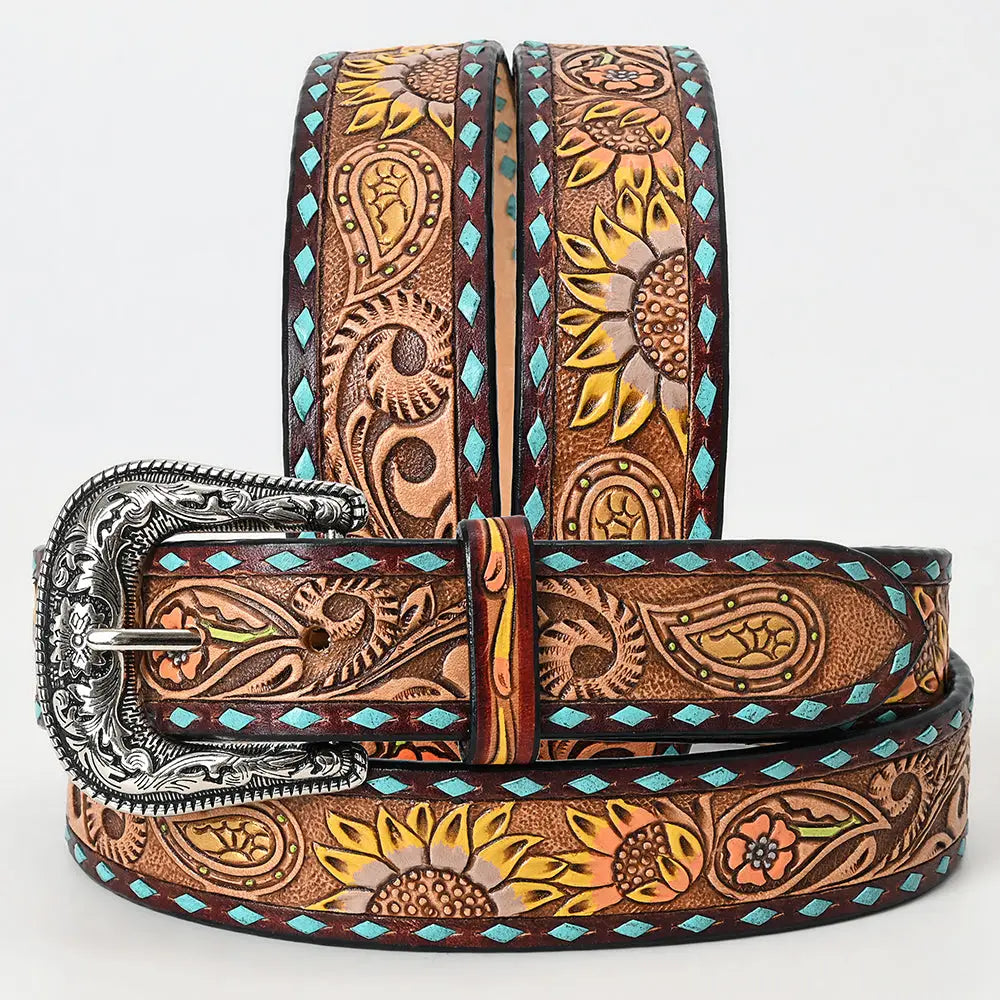 American Darling Leather Belt - Medium