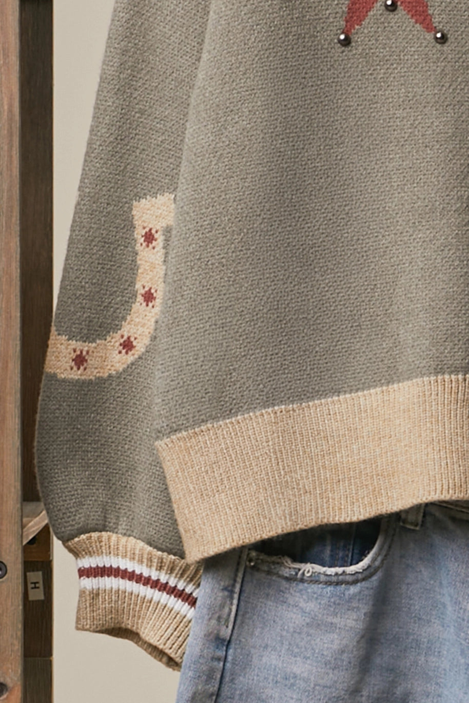 Bustin Broncs Cardigan