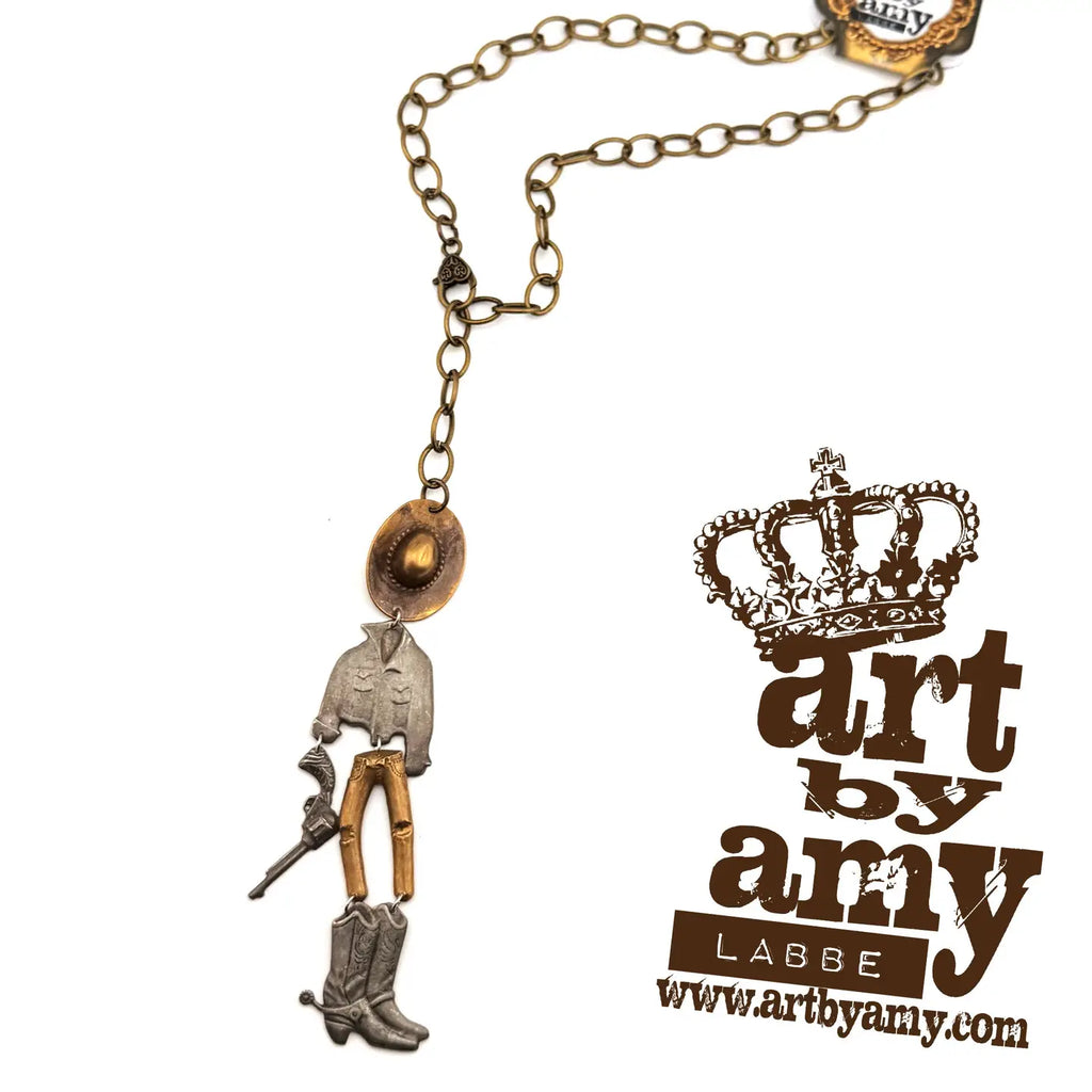 Outfitted Necklace - Art By Amy  (just the necklace)