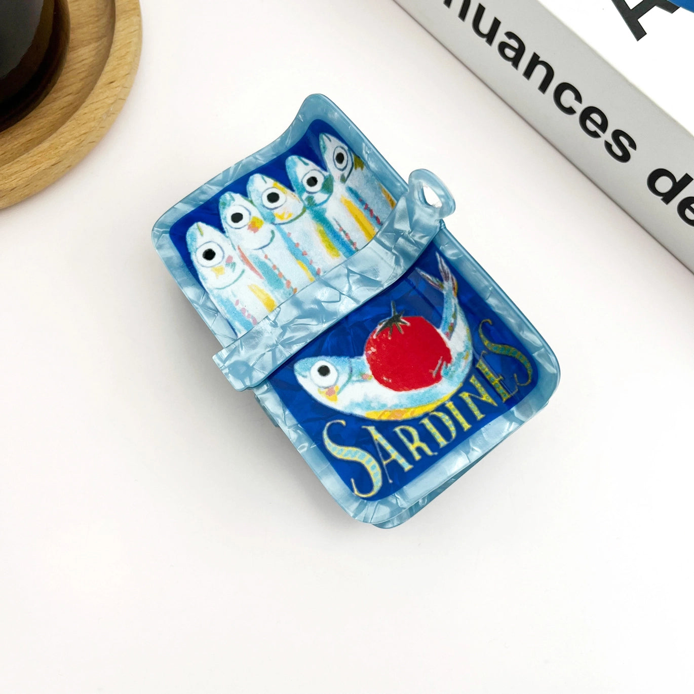 Sardine Can Claw Clip - 4x3 inches