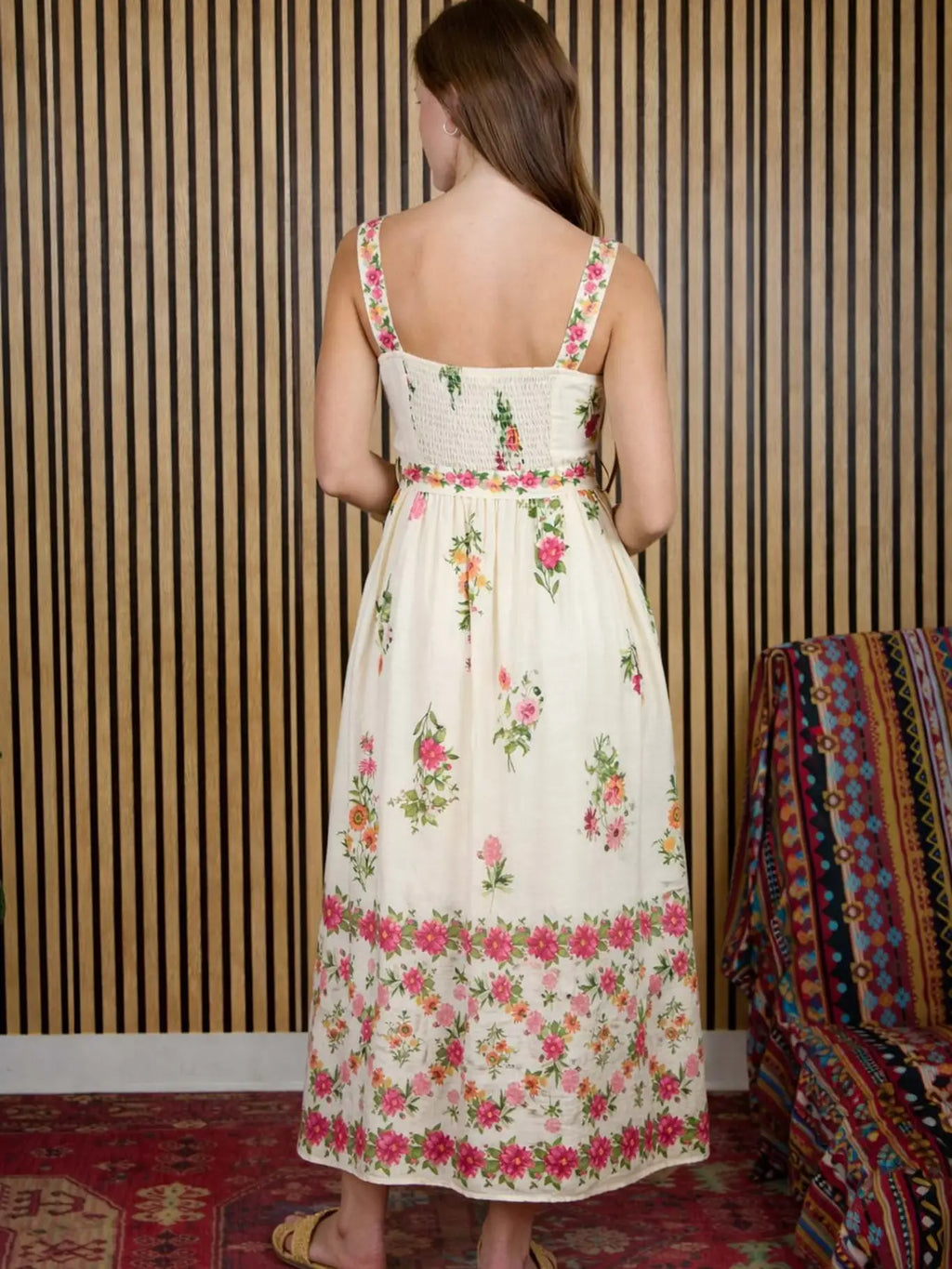 Boho Floral Dress