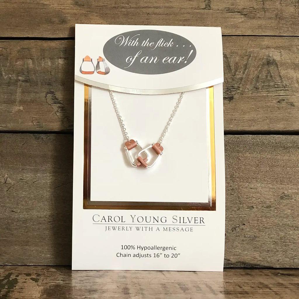 Saddle Stirrup Petite Necklace