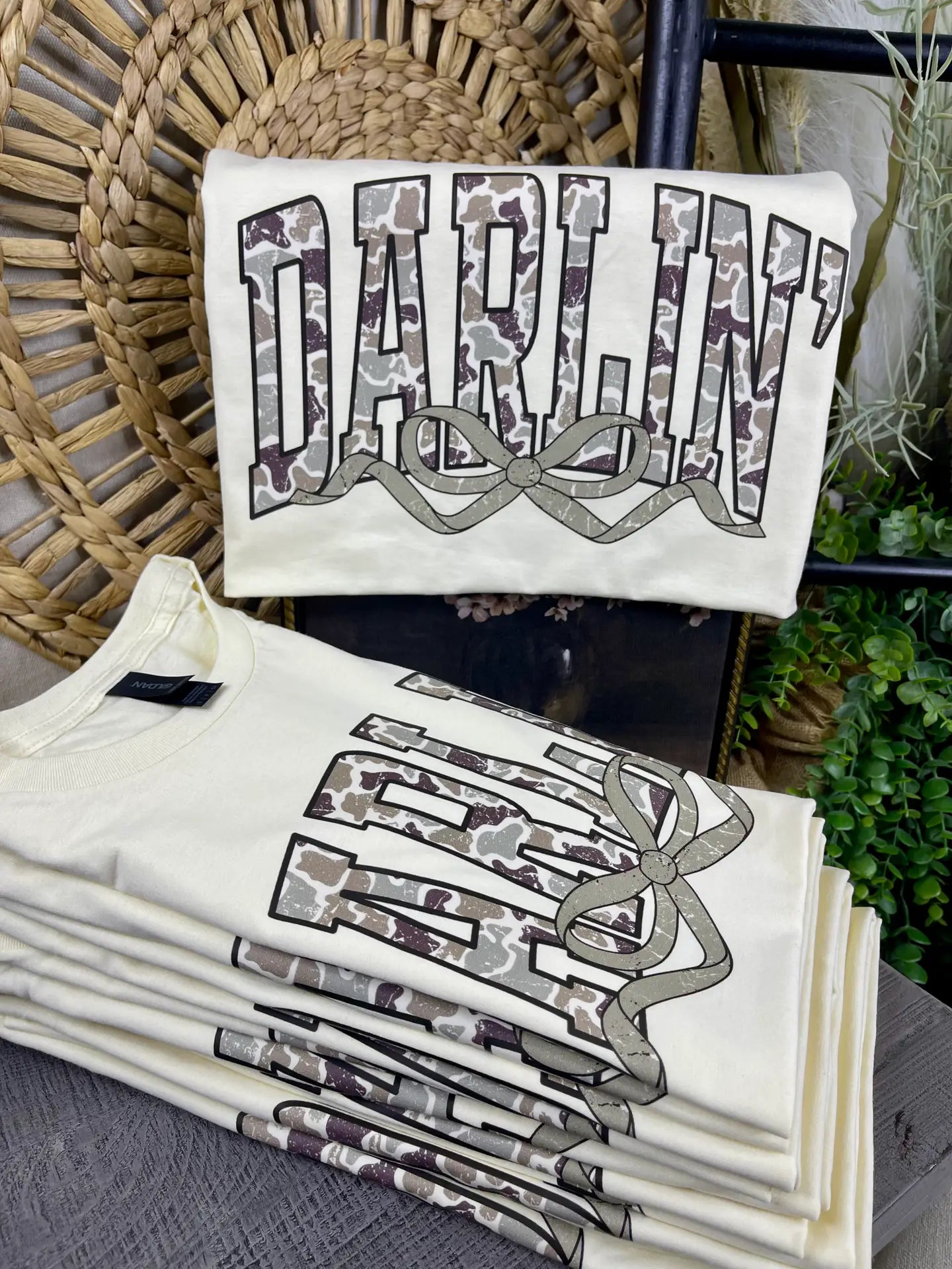 Darlin Camo Tee