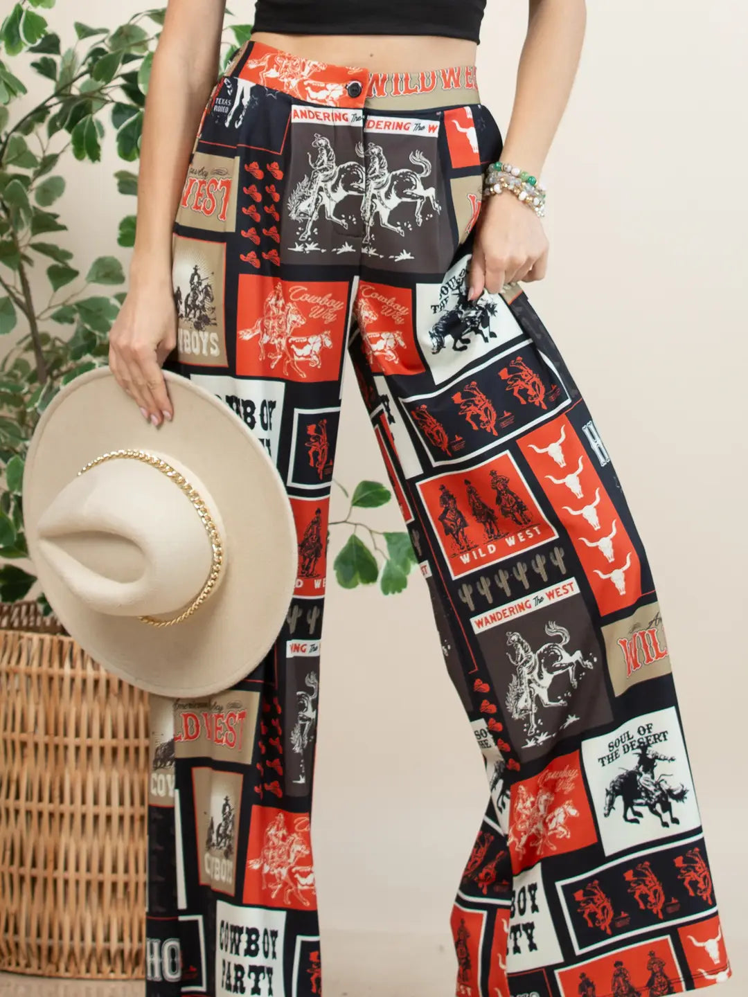 Cowboy Party  Slack Pants