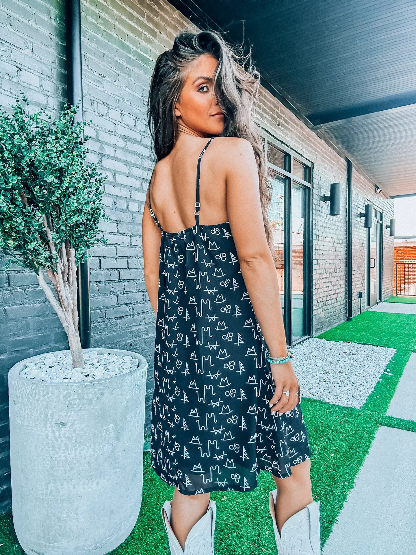 Branded Western Dress