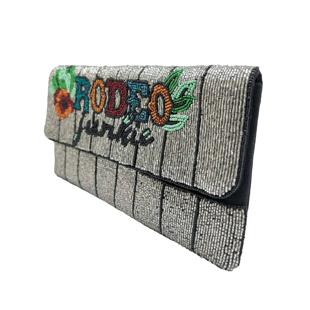 Rodeo Junkie Beaded Clutch/Handbag