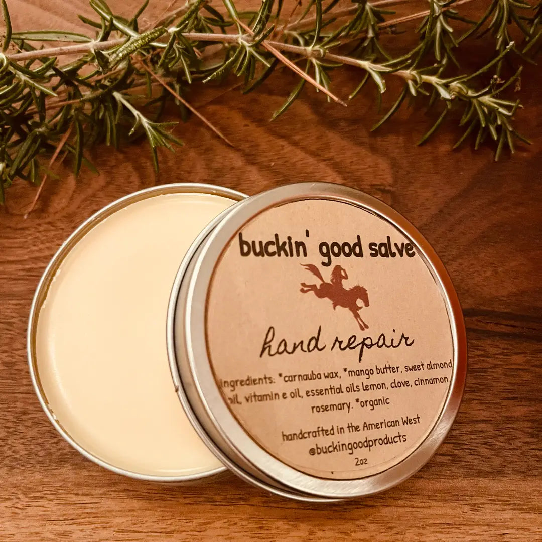 Bucking Good Salve Hand Repair