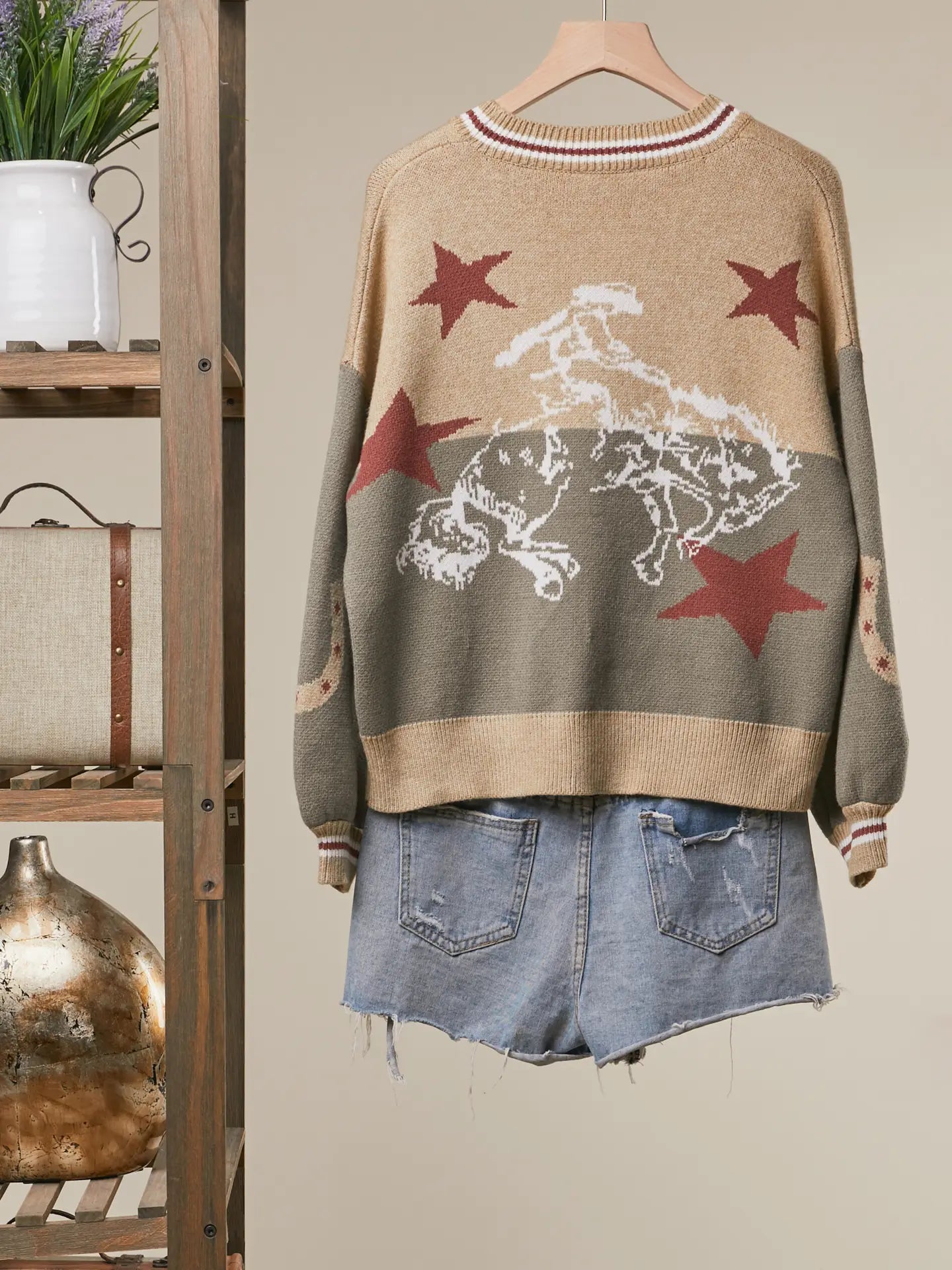 Bustin Broncs Cardigan