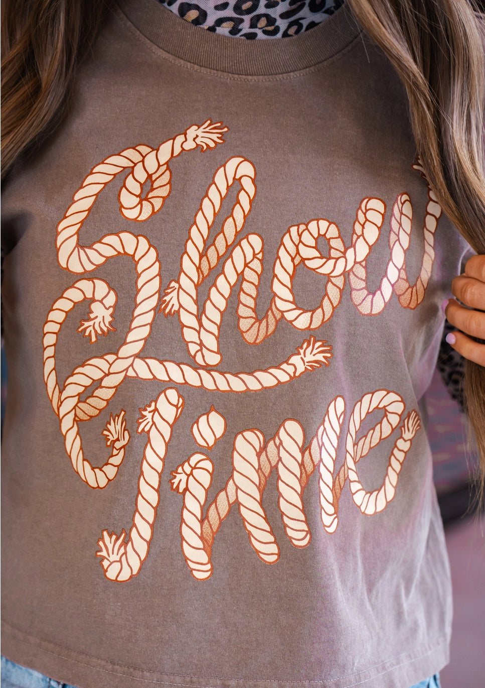 Show Time Rope Sleeveless - Stock Show Tee