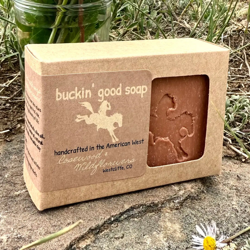 Bucking Good Products Soaps - Rosewood and Wildflowers Scent