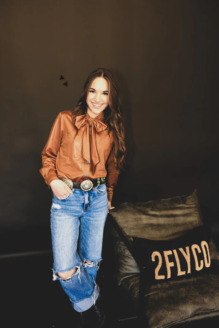 Leather Outlaw Leather Lux Top by 2FLY